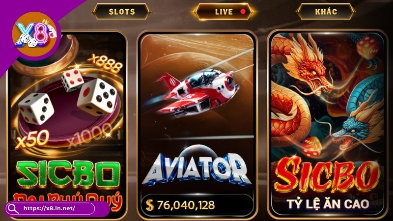 Nổ Hũ X8 - Sảnh Cược Đỉnh Cao Thu Hút Hàng Ngàn Game Thủ