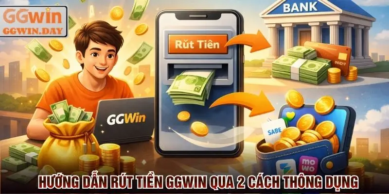 Rút Tiền GGWin Đơn Giản, Về Tài Khoản Không Quá 3 Phút
