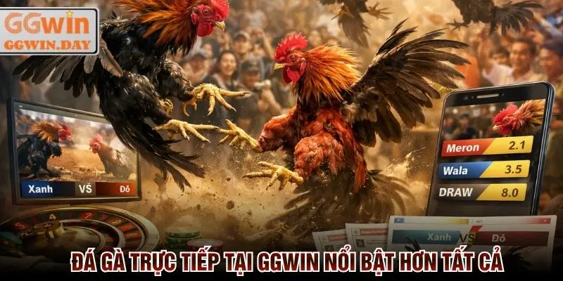 Đá Gà Trực Tiếp 24/7 - Cược Ngay Thắng Lớn Tại GGWin